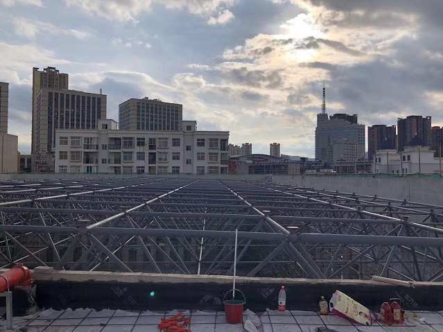 项城云南昆明联勤保障部队65070工程-军体训练馆网架